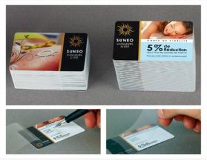 
	La véritable carte plastique

	8.6 x 5.4 cm

	Carte commerciale // Carte publicitaire // Carte de membre
	Carte VIP // Carte d’adhèrent [......]