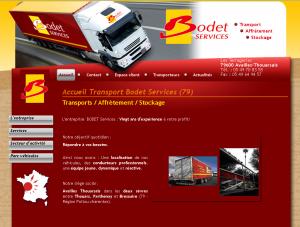 
	Transports affretements stockage, Bodet Services - Availles-Thouarsais 79 Deux-sèvres
