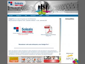 
	SOLEGIS PRO - Logiciel de gestion pour Auto Entrepreneur
