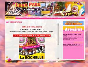 
	LunaPark Luna Park La Rochelle

	Parc d'attractions pour vous amusez en famille au parc des expositions de la Rochelle

