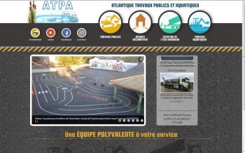 
	L’entreprise ATPA  est spécilaisée dans les travaux publics et aquatiques. Doté d’une équipe polyvalente,